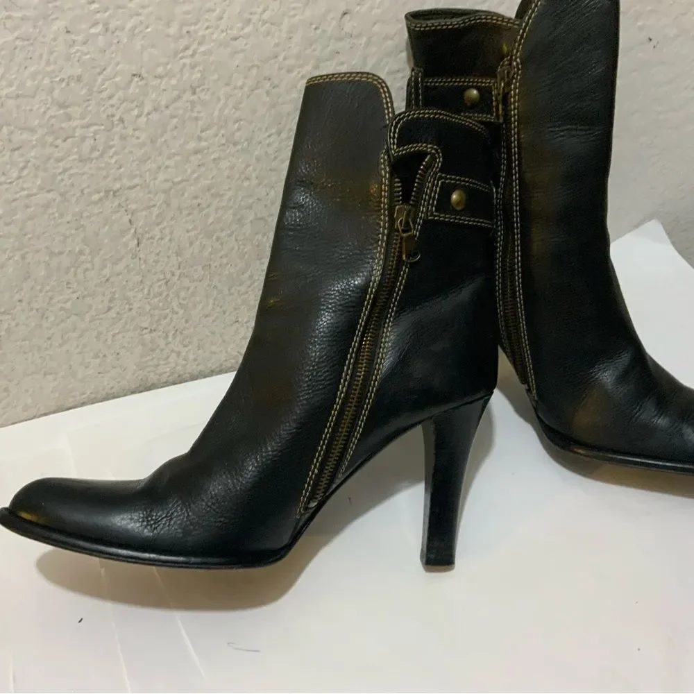 Coach ankle boots Nancie Calf Boots 9.5 B